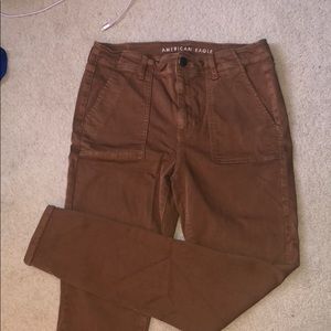 American Eagle Cognac Pants